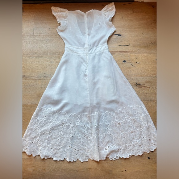 Veronica Beard White Maxi Dress (professionally altered) - Picture 11 of 15